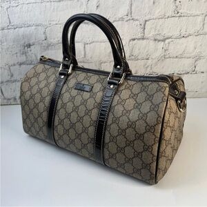 Gucci Tan and Black Men's Bag